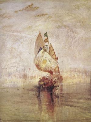 Joseph Mallord William Turner The Sun of Venice going to sea (mk31) Spain oil painting art
